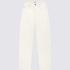 Clothing Loulou Studio | Samur Organic Denim Jeans Ivory