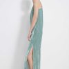 Clothing Loulou Studio | Etinas Crushed Velvet Dress Aqua