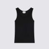 Essentials Loulou Studio | Alicudi Knitted Tank Top Black