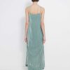 Clothing Loulou Studio | Etinas Crushed Velvet Dress Aqua