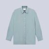 Essentials Loulou Studio | Espanto Poplin Shirt Aqua