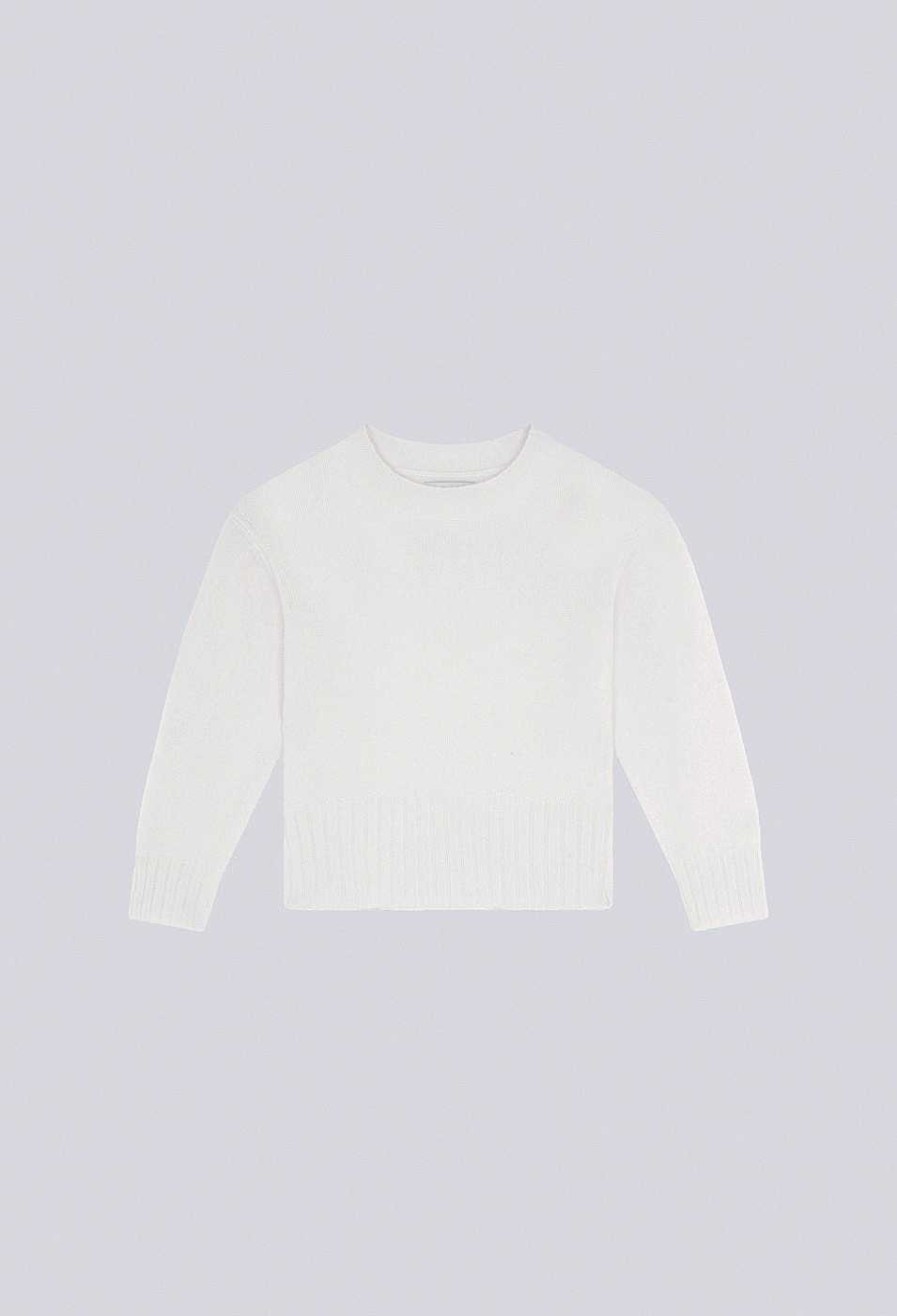 Essentials Loulou Studio | Mora Cashmere Sweater Ivory