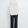 Essentials Loulou Studio | Murano High Collar Sweater Ivory