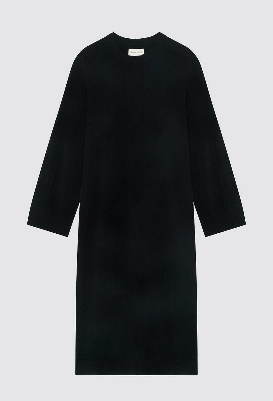 Clothing Loulou Studio | Esna Cashmere Dress Black