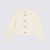 Clothing Loulou Studio | Alsta Textured Cashmere Cardigan Ivory