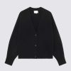 Clothing Loulou Studio | Zanzibar Wool And Cashmere Cardigan Black