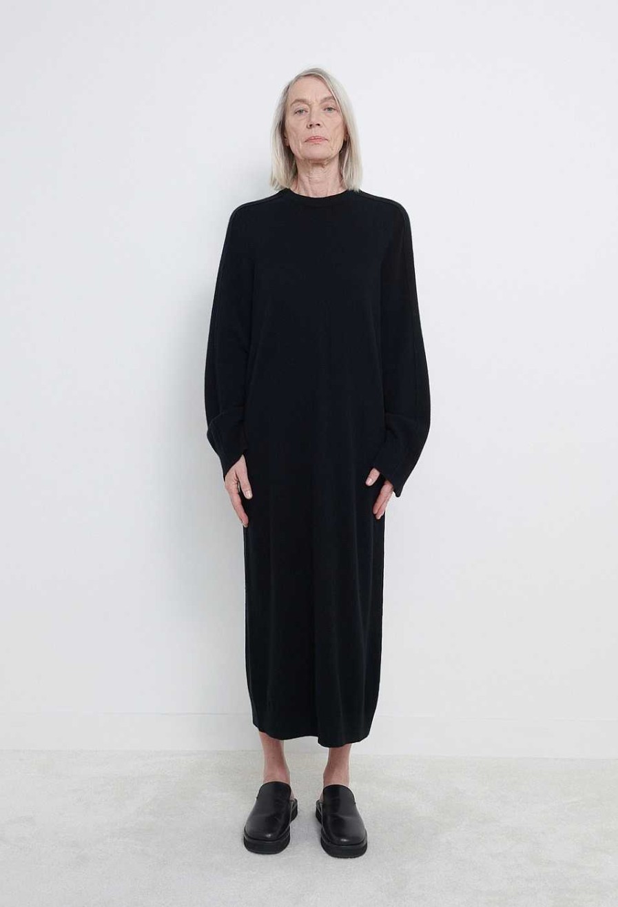 Clothing Loulou Studio | Esna Cashmere Dress Black