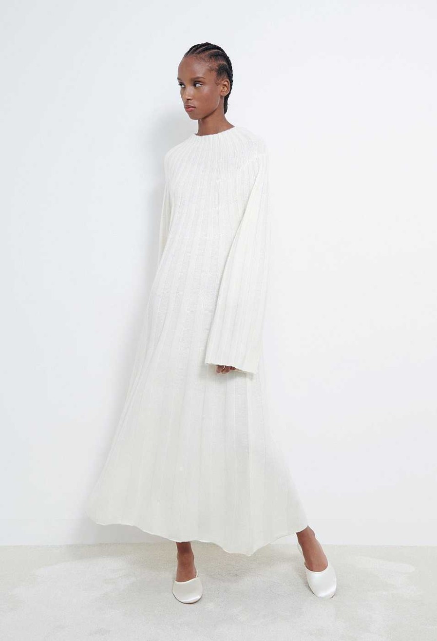 Clothing Loulou Studio | Gossa Long Dress Ivory