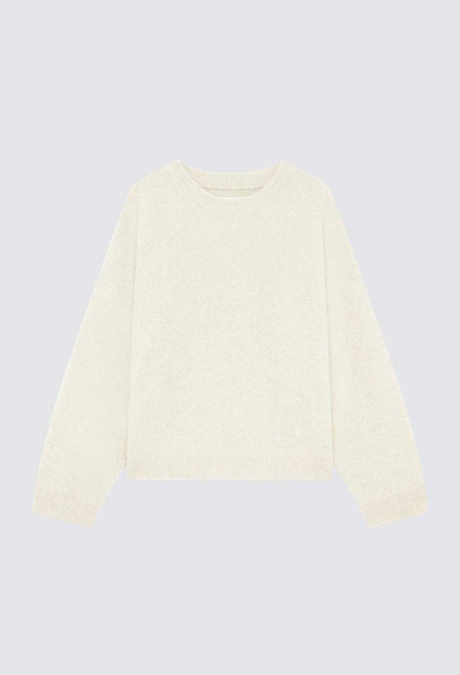 Clothing Loulou Studio | Galli Oversized Wool Blend Sweater Stone