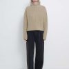 Clothing Loulou Studio | Faro Cashmere Sweater Geo Melange