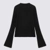 Clothing Loulou Studio | Anda Wool Blend Top Black